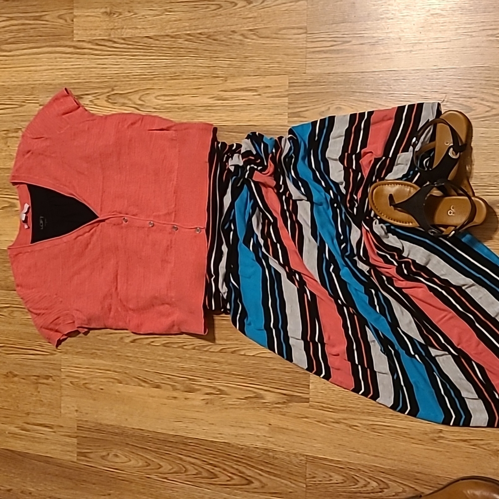 Loft short sleeve cardigan